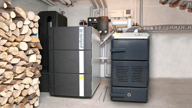 Scheitholzvergaserkessel